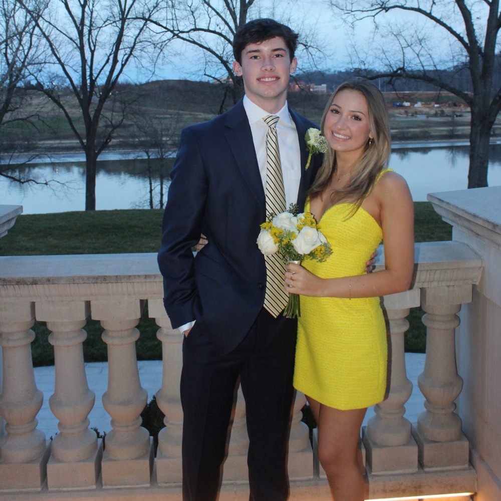 Revolve Yellow Mini Dress - Picture 2 of 2